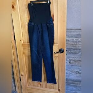 Oh Baby By Motherhood Maternity Jeans Size Large Dark Wash